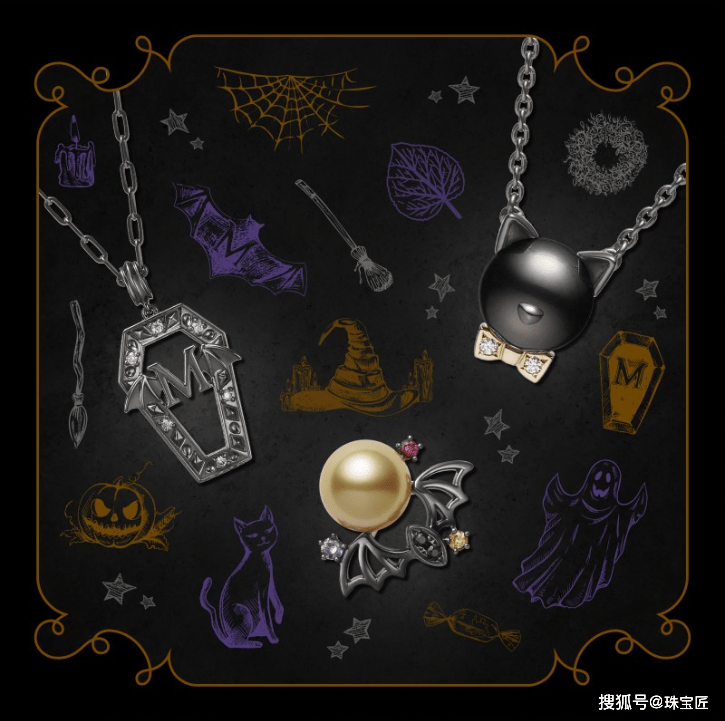 神器！60款高级感搭配做全场最时髦的“鬼”！瓦力游戏颠覆你想象的万圣节珠宝！派对炸街吸睛(图4)